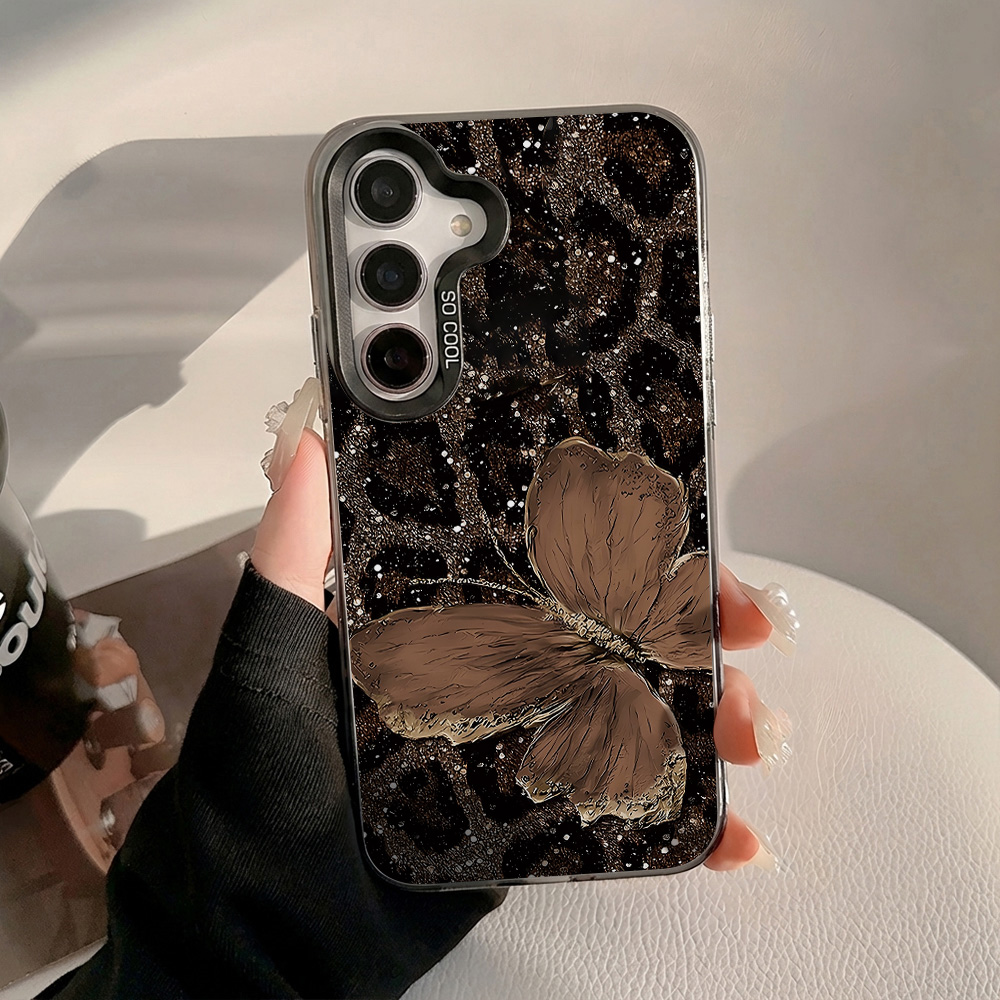 Casing Leopard IMD Keras Untuk - Phone Cases Samsung A14 ulasan dan harga