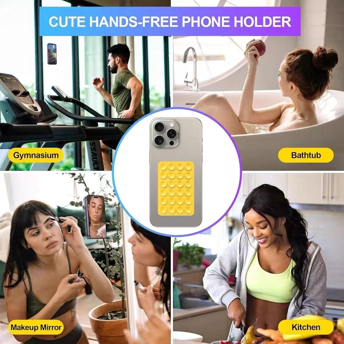 Alas perekat silikon multifung - Phone Cases Apple ulasan dan harga