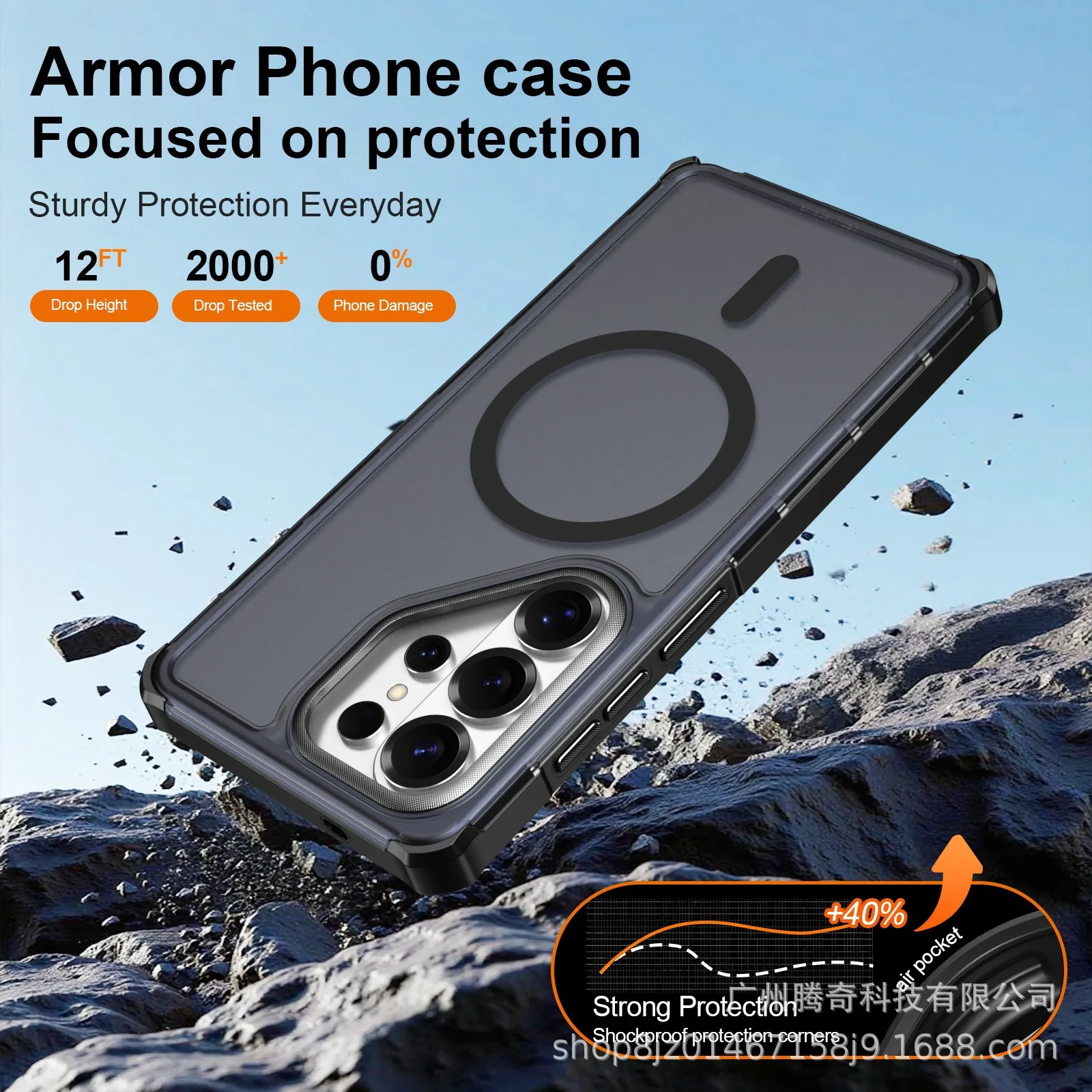 Casing OTT-BOX Armor Hibrida K - Rugged Armor Case ulasan dan harga