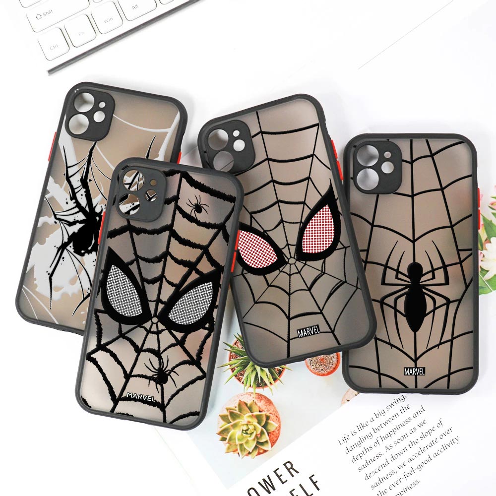 Casing Transparan Matte Marvel - Rugged Armor Case ulasan dan harga
