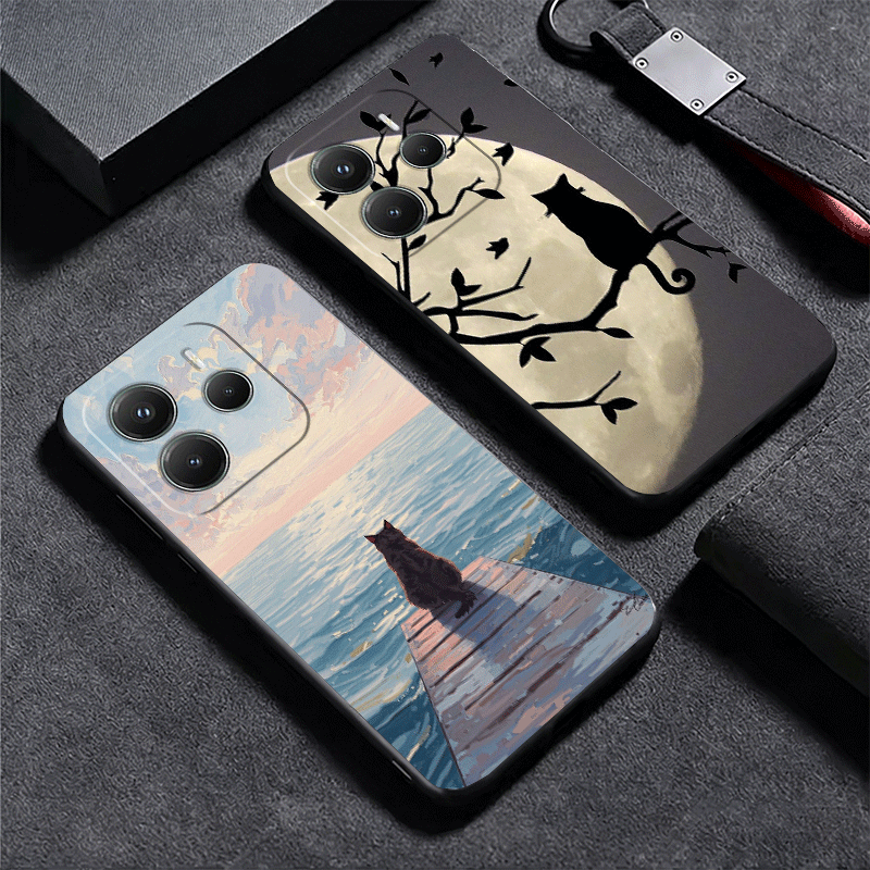 Casing Ponsel Lembut Pola Este - Phone Cases Shein ulasan dan harga