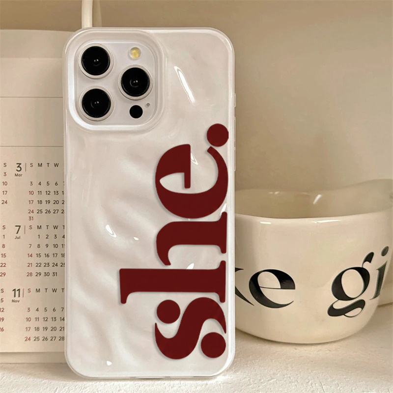 Casing Ponsel Minimal SHE Soft - Phone Cases Shein ulasan dan harga