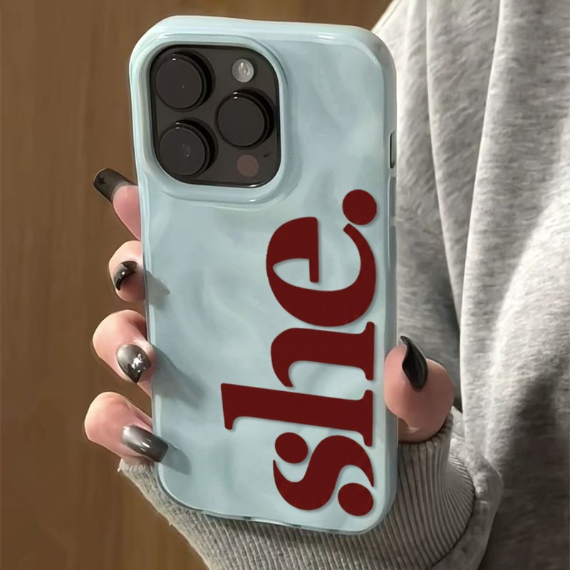 Casing Ponsel Minimal SHE Soft - Phone Cases Shein ulasan dan harga