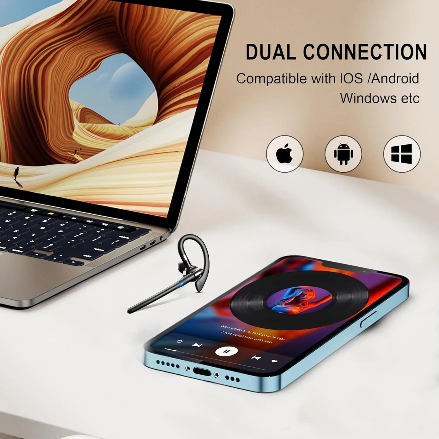 Headset Bluetooth Headphone Ni - Phone Cases Officeworks ulasan dan harga