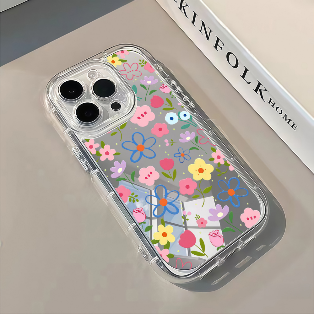 Casing Ponsel Cermin Perak Mot - Phone Cases Korea ulasan dan harga