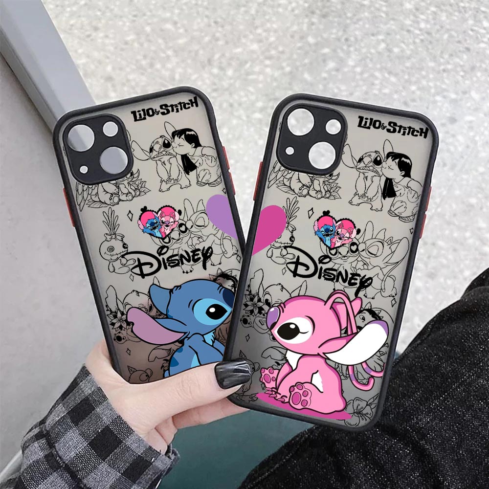Casing Transparan Lilo Stitch  - Rugged Armor Case ulasan dan harga